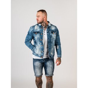 Pánska bunda CIPO & BAXX CJ291 BLUE Farba: Modrá, Konfekčná veľkosť: L