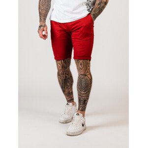 Pánske kraťasy CIPO & BAXX CK272 BURGUNDY Farba: Červená, Konfekčná veľkosť: W32