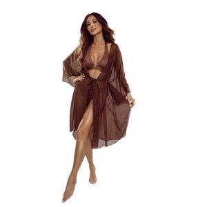 ASPERISSIA Dámske kimono LASCAIA Farba: Hnedá, Konfekčná veľkosť: ONESIZE