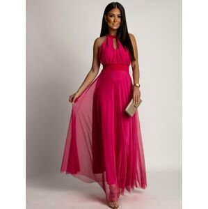 ASPERISSIA Dámske šaty LARISS Farba: Fuchsia, Konfekčná veľkosť: ONESIZE