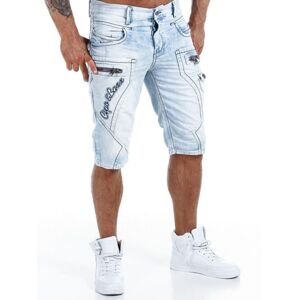Pánske kraťasy CIPO & BAXX CK131 ICE BLUE Farba: Svetlo modrá, Konfekčná veľkosť: W32