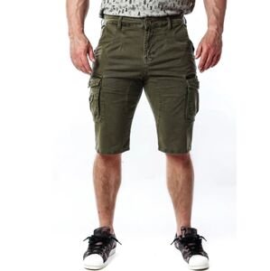 Pánske kraťasy CIPO & BAXX CK228 KHAKI Farba: Khaki, Konfekčná veľkosť: W36