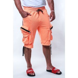 Pánske kraťasy CIPO & BAXX CK225 ORANGE Farba: Oranžová, Konfekčná veľkosť: XL