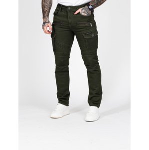 Pánske rifle CIPO & BAXX CD424 KHAKI Farba: Khaki, Konfekčná veľkosť: W32/L32