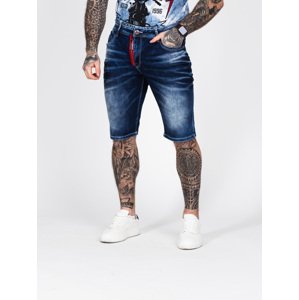 Pánske kraťasy CIPO & BAXX CK237 BLUE Farba: Modrá, Konfekčná veľkosť: W30