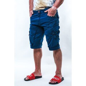 Pánske kraťasy CIPO & BAXX CK229 NAVY BLUE Farba: Modrá, Konfekčná veľkosť: W30
