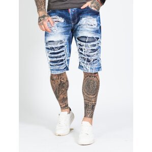 Pánske kraťasy CIPO & BAXX CK219 BLUE Farba: Modrá, Konfekčná veľkosť: W30