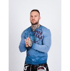 Pánske tričko CIPO & BAXX CL512 BLUE Farba: Modrá, Konfekčná veľkosť: M