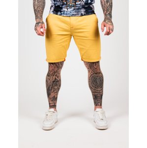 Pánske kraťasy CIPO & BAXX CK272 MUSTARD Farba: Žltá, Konfekčná veľkosť: W34