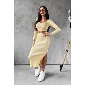 Olavoga Milano set Farba: Maslová, Konfekčná veľkosť: one-sized