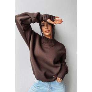Olavoga Cute sveter Farba: Hnedá, Konfekčná veľkosť: M
