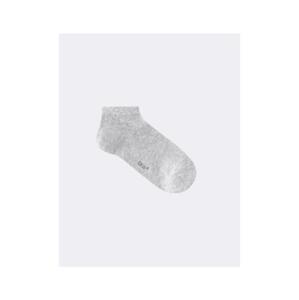 Minfunky Bavlnené nízke ponožky Supima® Grey ON
