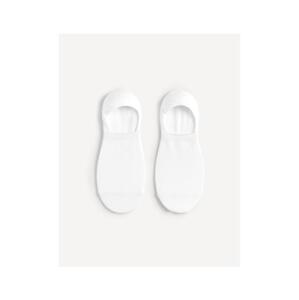 Misible bavlnené neviditeľné ponožky Supima® White ON