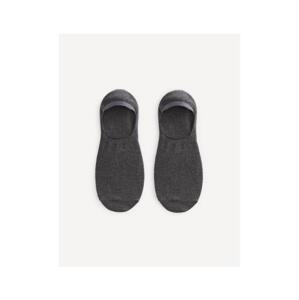 Neviditeľné ponožky Misible z bavlny Supima® Grey ON
