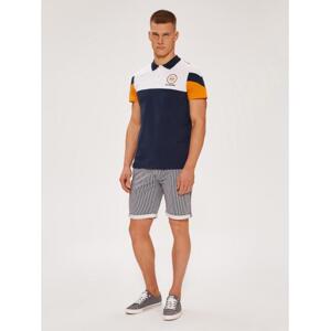 Pánske šortky BERBET VII W454 white/navy