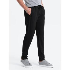 Pánske tepláky V1 fit OM-PASK-0166 čierna