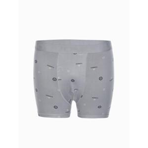 Pánske boxerky U473 sivé