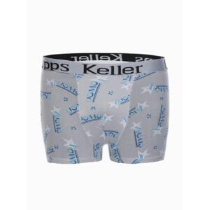 Pánske boxerky U476 sivé