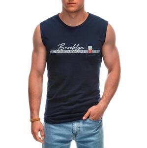 Pánske tielko s potlačou S1969 dark navy