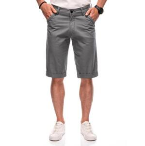 Pánske chino šortky W504 sivé