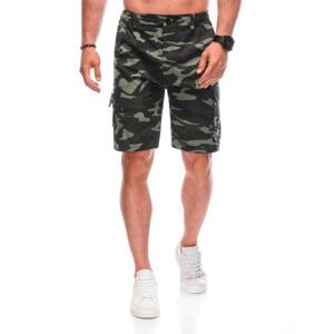 Pánske šortky W496 green/camo