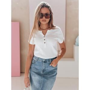 Dámska pruhovaná blúzka KISS LOOK biela