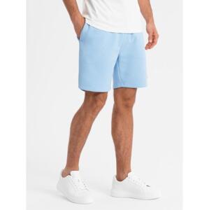 Unisex tepláky so šnúrkou v páse - modrá V8 OU-SRBC-0101