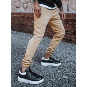 Pánske jogger nohavice khaki