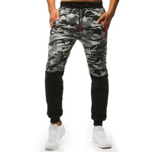Pánske tepláky CAMO svetlo šedá