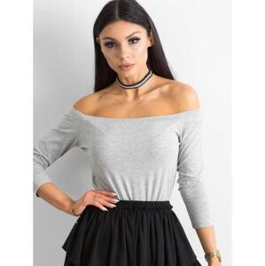 Dámsky top LIVE grey