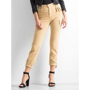 Dámske nohavice VINTAGE beige