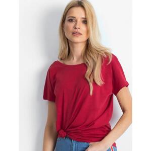 Dámske tričko Maroon FIRE bordová