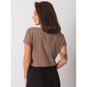 Dámske tričko EMORY coffee brown