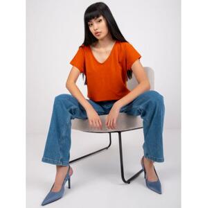 Dámske tričko EMORY dark orange