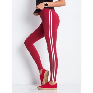 Dámske legíny Buzz burgundy