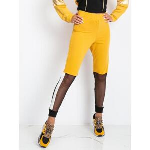 Dámske nohavice MELODY yellow
