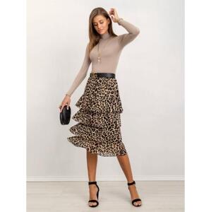 Dámska blúzka Cassie RUE PARIS dark beige