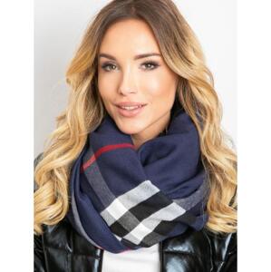 Dámska šatka s strapcami JUAN navy blue