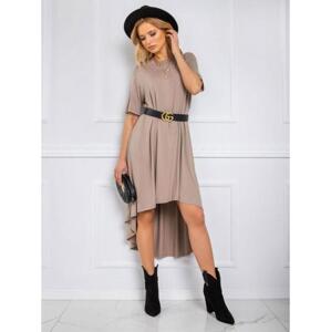 Dámske šaty Casandra RUE PARIS dark beige