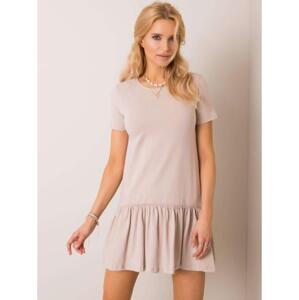Dámske šaty Sully RUE PARIS beige