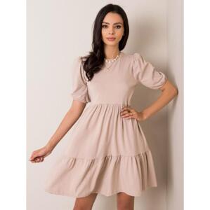 Dámske šaty Perla RUE PARIS beige