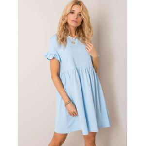 Dámske šaty Marietta RUE PARIS light blue