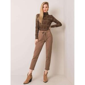 Dámske nohavice CARRIE dark beige