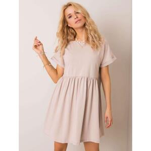 Dámske šaty Dita RUE PARIS beige