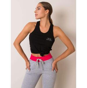 Dámsky top Sophie FOR FITNESS čierny