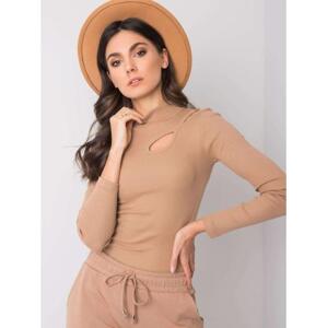 Dámska blúzka Neva RUE PARIS caramel