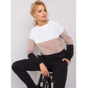 Dámsky set Sandra RUE PARIS beige-black