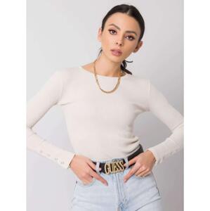 Dámska blúzka MARTITA RUE PARIS cream brown
