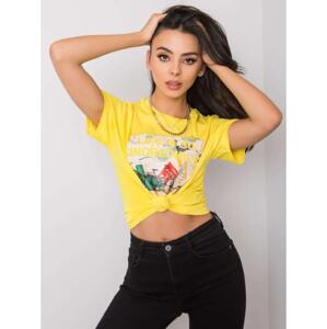 Dámske tričko ADALIA yellow