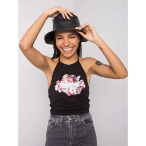 Dámsky top s potlačou Debra RUE PARIS Black